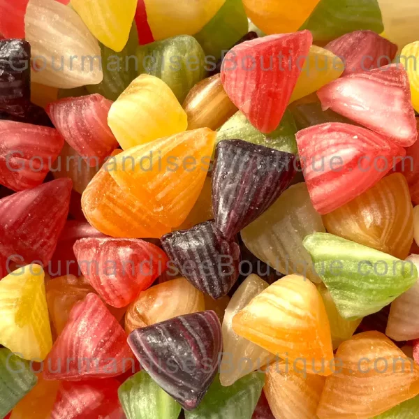 Bonbon Berlingot Petit Modèle - Sucrerie de toutes les couleurs.