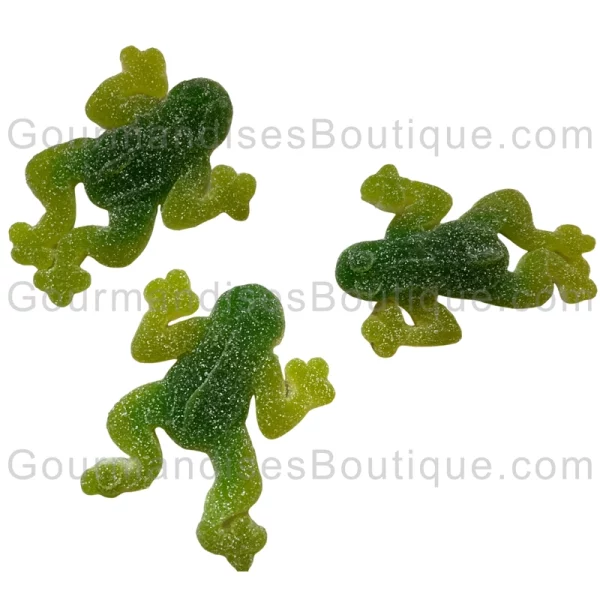 Bonbon géant/XXL Grenouille Acidulé - Sucrerie acide (citrique).