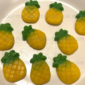 Bonbon Goût Ananas lisse - Sucrerie originale de la marque Vidal.