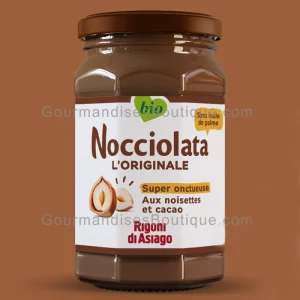 Pâte à tartiner Nocciolata L'Originale - Gourmandise onctueuse aux noisettes et cacao (sans huile de palme).